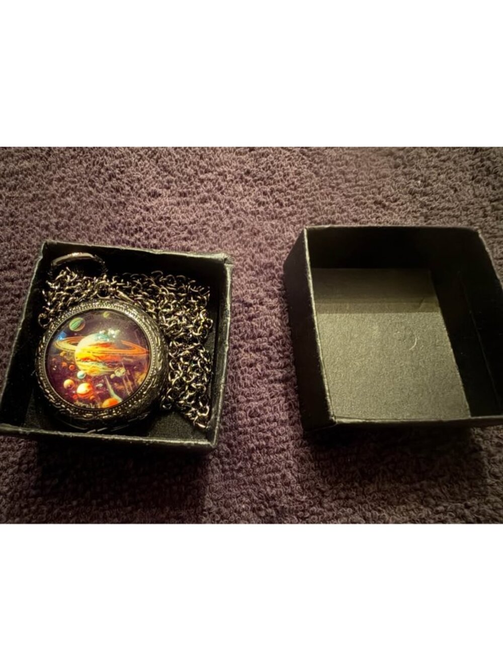 Solar System Planets Pocket Watch - Picture 4 of 4